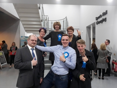 Conservative Members & Candidates at the 2018 Local Election Count