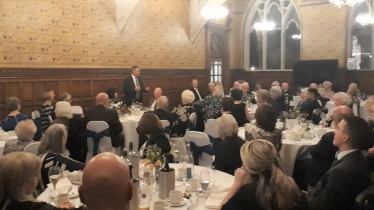 Craig Whittaker MP Speaking at the HMR Conservatives Annual Dinner 2019